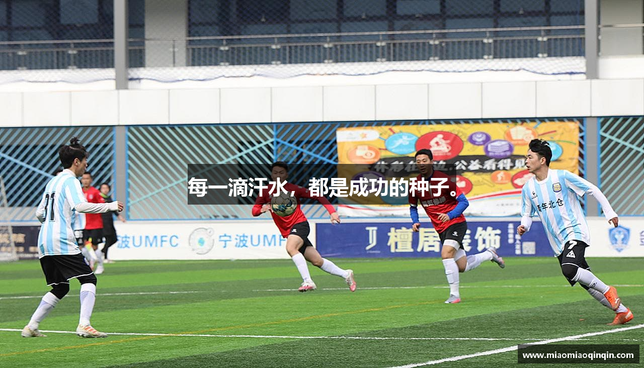 每一滴汗水，都是成功的种子。